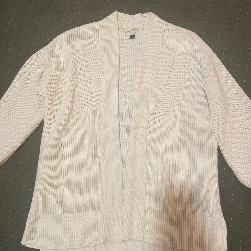 white cardigan - Picture 3 of 3